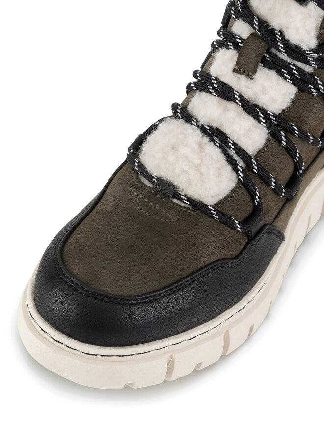 Mustang Stiefeletten Mustang 1502-602 Khakifarben