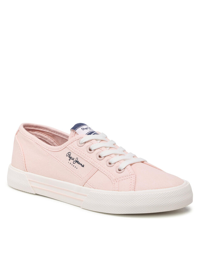 Pepe Jeans Tenisky Pepe Jeans Brady W Basic PLS31287 Růžová