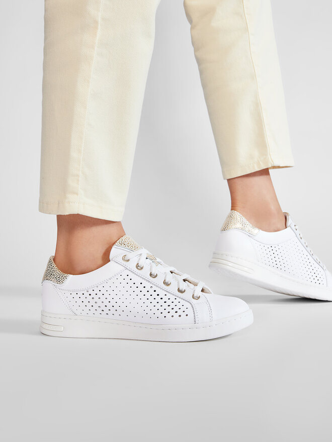 Sneakers Geox D Jaysen B D151BB 085CF C0232 Bianco escarpe