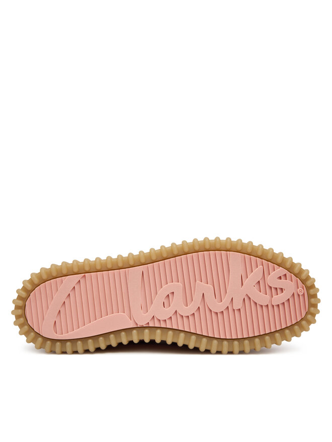 Clarks Gležnjarji Clarks Torhill Moss 26184636 Roza