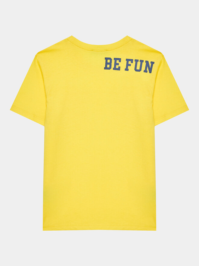 United Colors Of Benetton United Colors Of Benetton Футболка 3096G1097 Жовтий Regular Fit