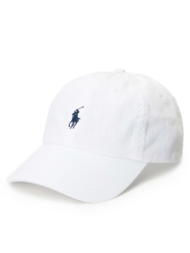 Polo Ralph Lauren Czapka z daszkiem Polo Ralph Lauren 211912843018 Biały