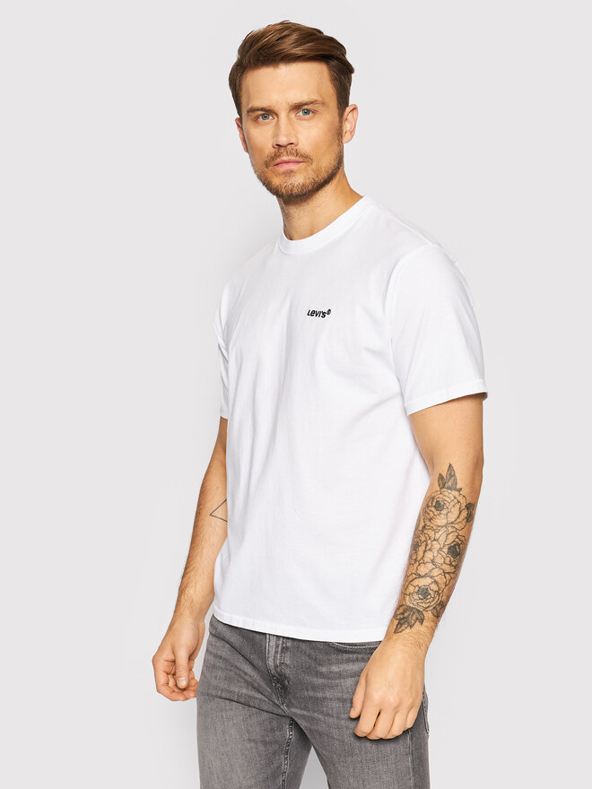 Levi's® Levi's® Majica Red Tab™ Vintage A0637-0000 Bela Boxy Fit