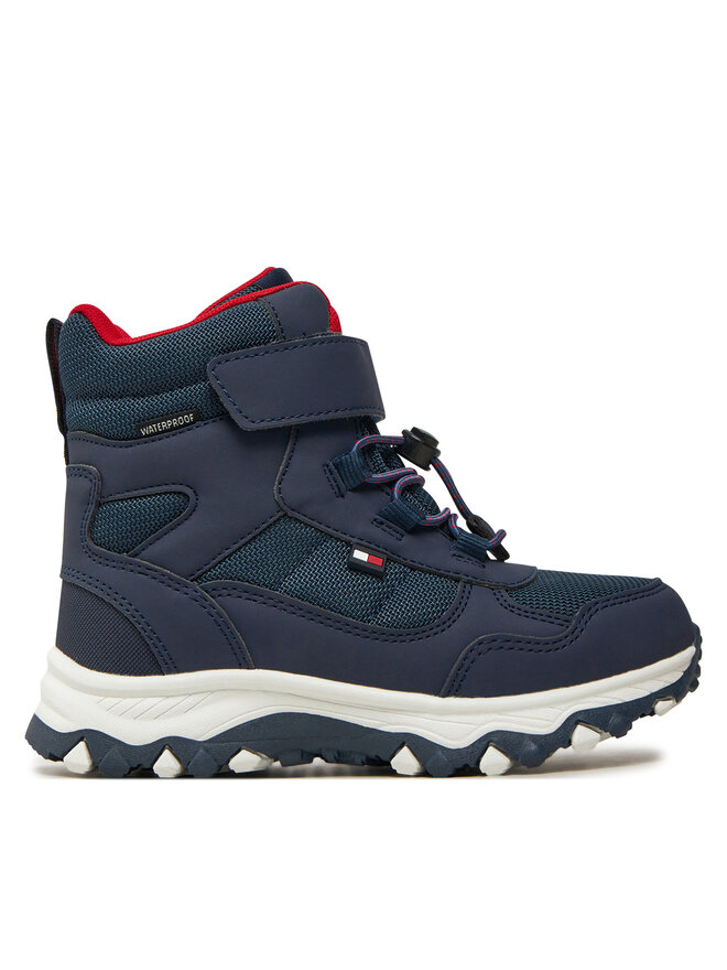 Tommy Hilfiger Bakancs Tommy Hilfiger Fur Boot T1X5-33710-1492 S Sötétkék