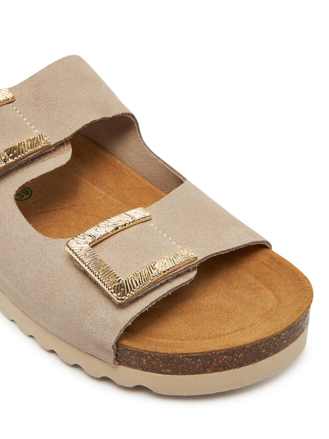 Grünland Pantoletten Grünland Hola CB0771 Beige