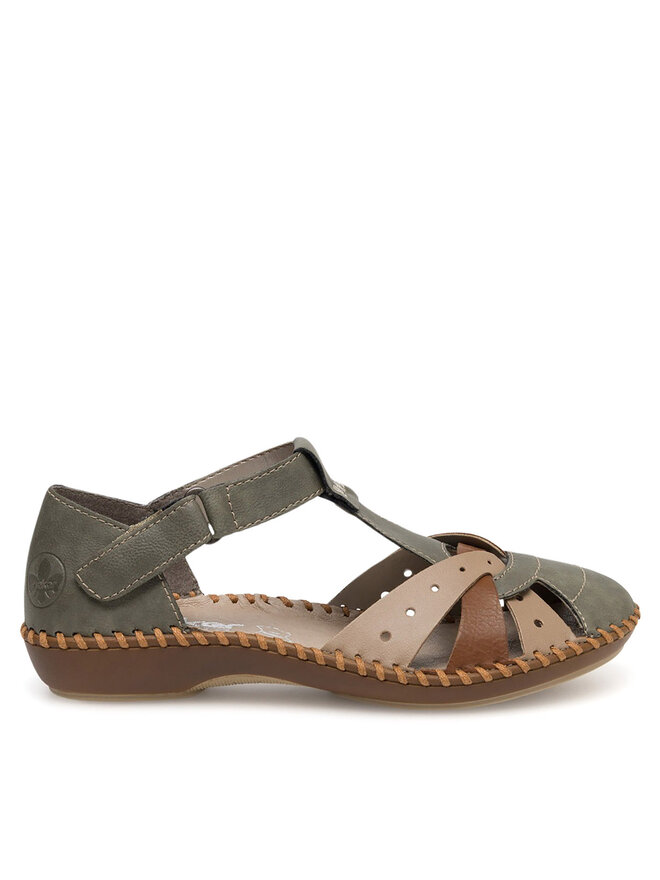 Rieker Sandale Rieker M1655-54 Verde