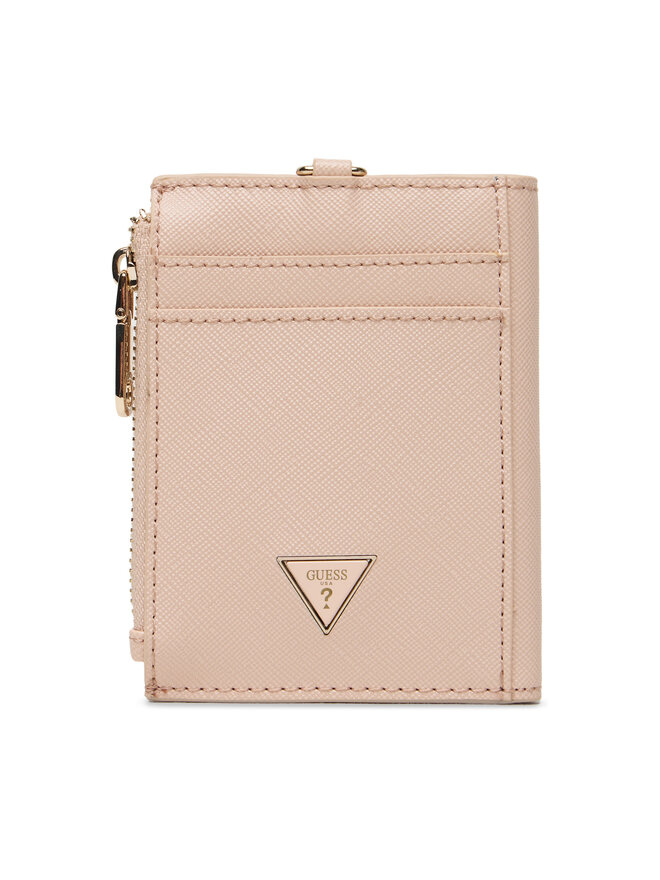 Guess Kreditinių kortelių dėklas Guess RW1784 P5201 Rožinė