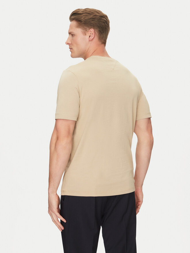 Tommy Hilfiger Tommy Hilfiger Marškinėliai Chest Insert MW0MW36498 Smėlio Regular Fit
