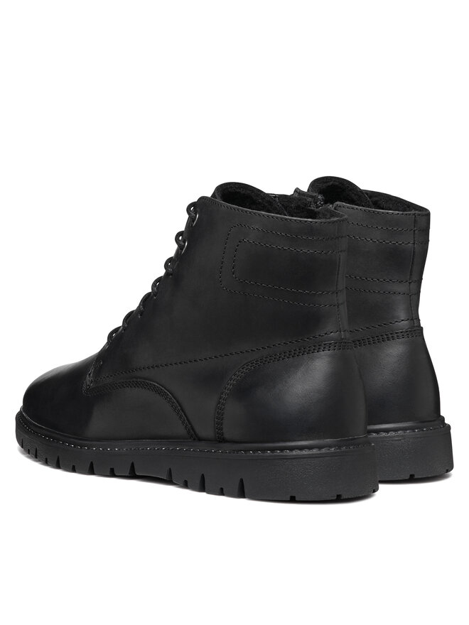 Geox Gležnjarji Geox U Ghiacciaio U36DGD 000CL C9999 Črna