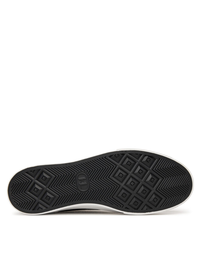 KARL LAGERFELD Sneakers aus Stoff KARL LAGERFELD Kampus Max V KL50546 Schwarz