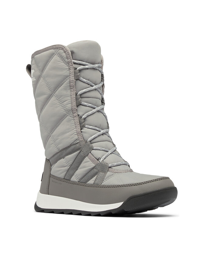 Sorel Μπότες Χιονιού Sorel Whitney™II Plus Tall Lace Wp 2088261061 Γκρι