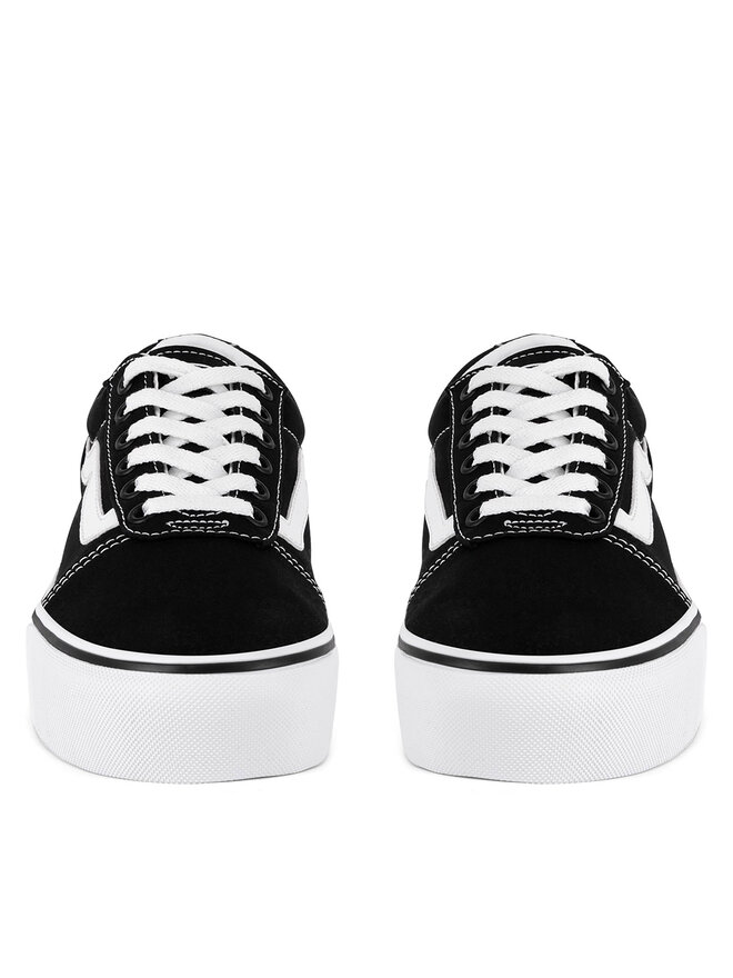 Vans Plátenky Vans WARD PLATFORM VN0A3TLC1871_ Čierna