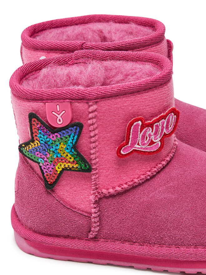 EMU Australia Schneeschuhe EMU Australia Wallaby Mini Play K12748 Rosa