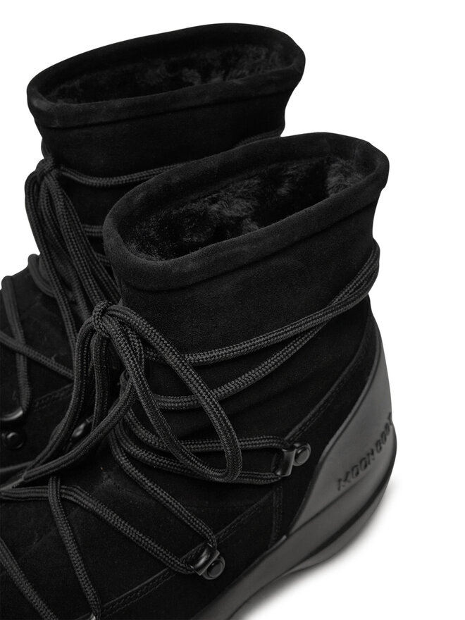 Moon Boot Śniegowce Moon Boot Luna Boot Suede 80D2480030 Czarny