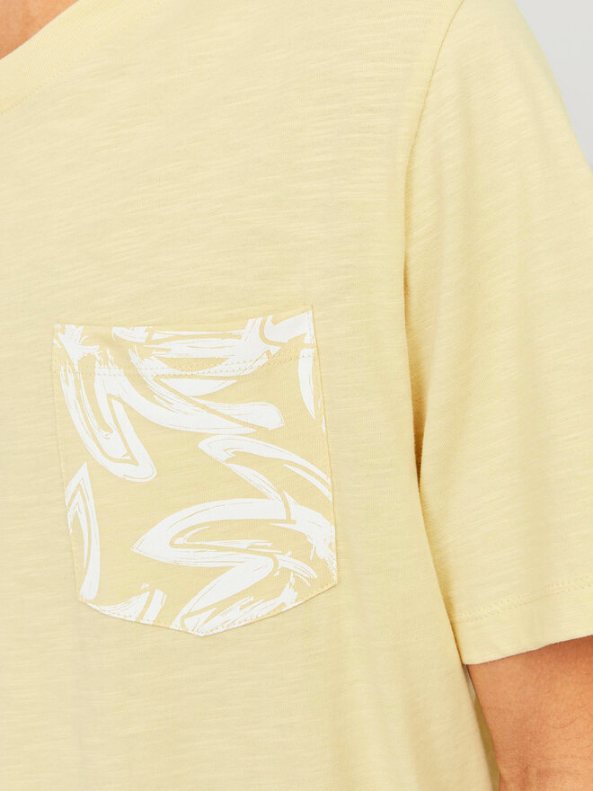 Jack&Jones Jack&Jones Camiseta Lafayette 12250435 Amarillo Standard Fit