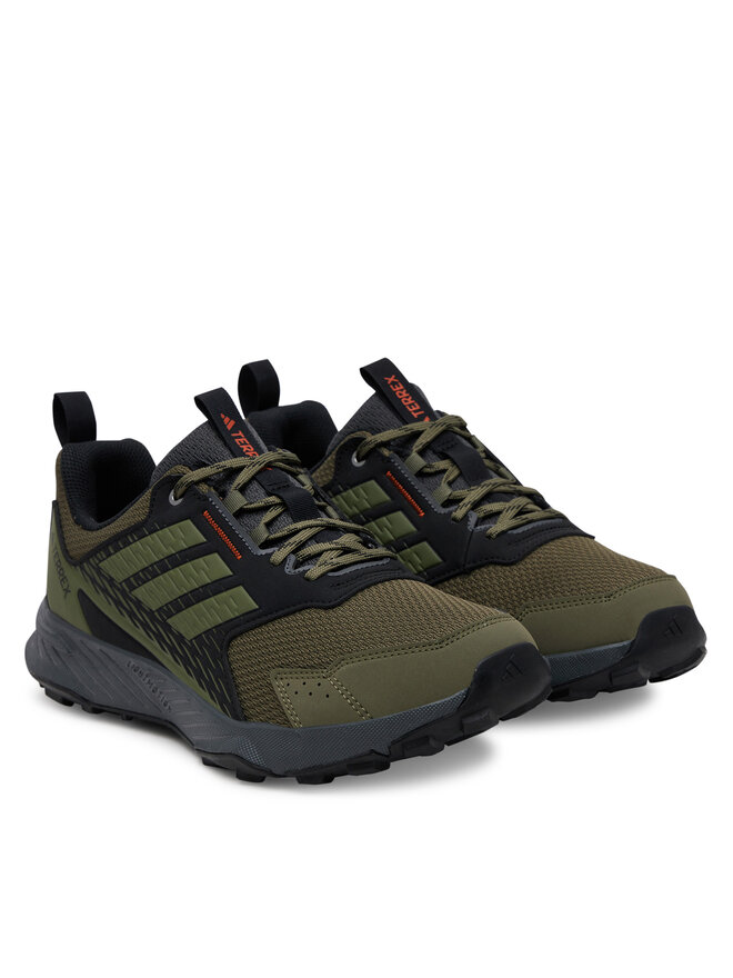 adidas Buty do biegania adidas Tracefinder JI4285 Khaki