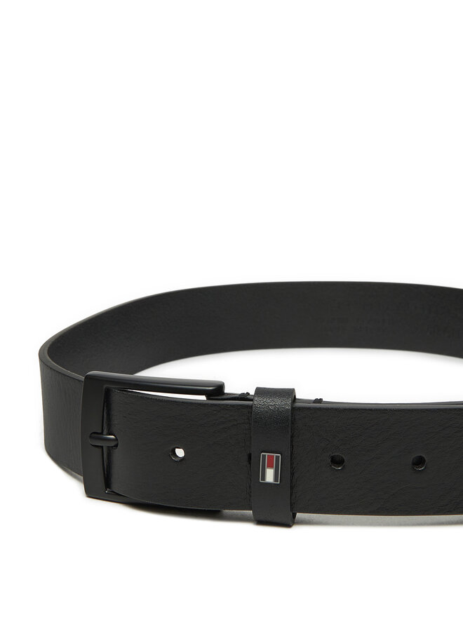 Tommy Hilfiger Pasek Męski Tommy Hilfiger Adan 3.5 Ext AM0AM13014 Czarny