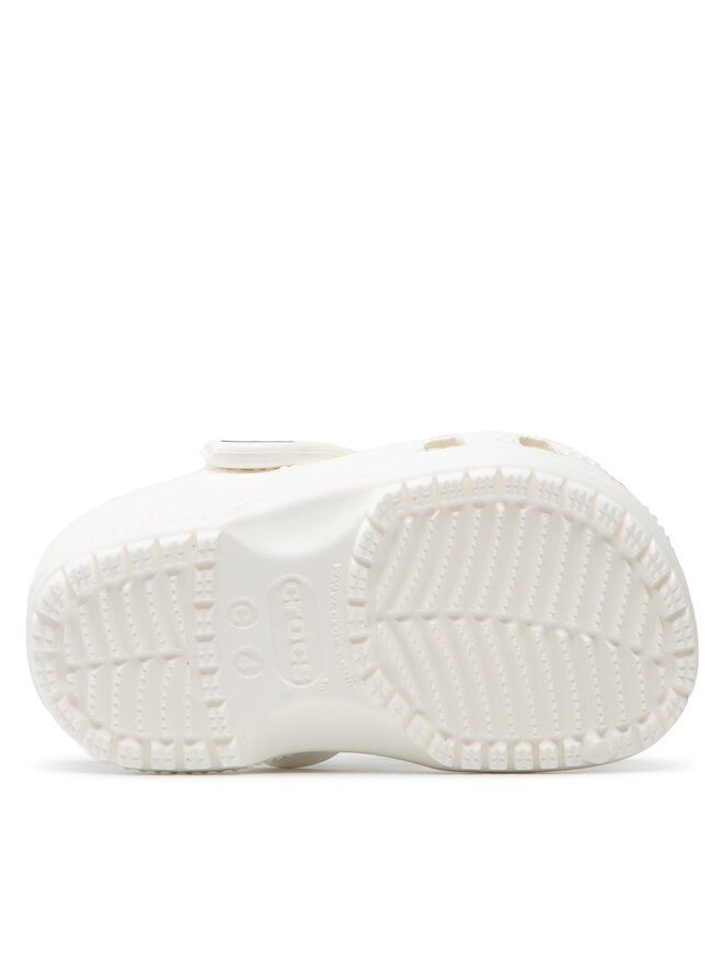 Crocs Klapki Crocs Classic Kid Clog T 206990 Biały