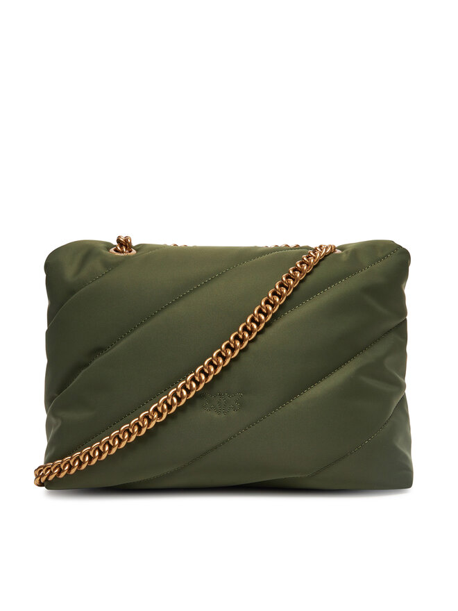 PINKO Kabelka PINKO Love Puff Classic Cl PE 25 PLTT 100038 A05F Zelená
