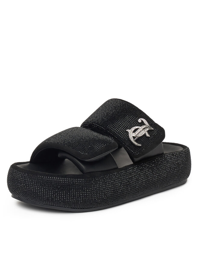 Juicy Couture Şlapi Juicy Couture WSS21515-02 Negru