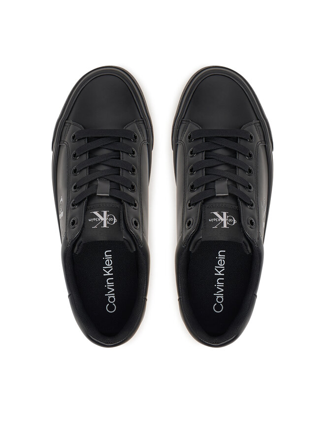 Calvin Klein Sneakers Calvin Klein Vulc Flatform Laceup Low Lth HW0HW03159 Schwarz
