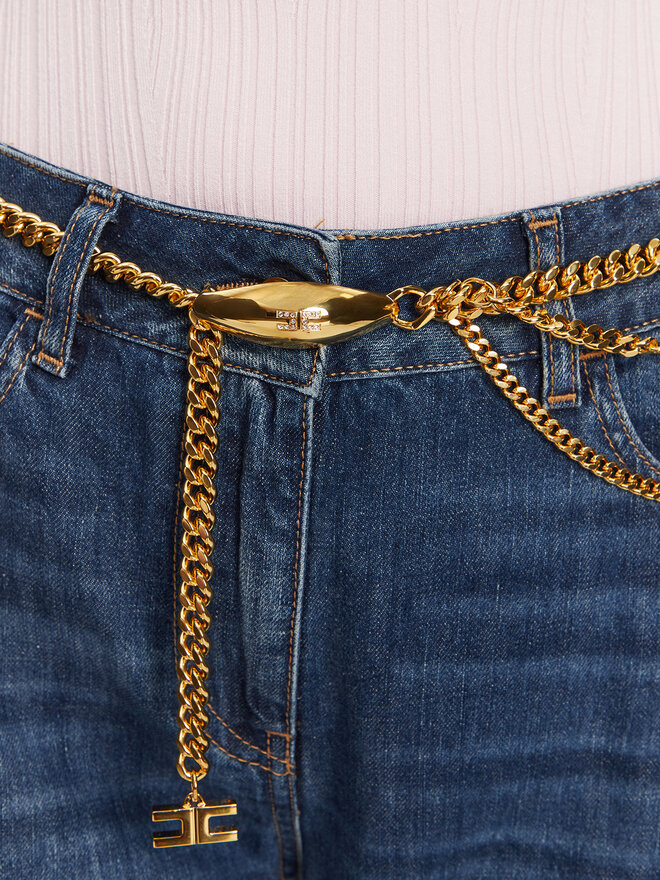 Elisabetta Franchi Damengürtel Elisabetta Franchi CT-31K-52E2-V390 Goldfarben