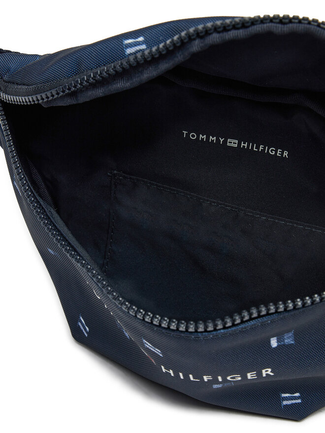 Tommy Hilfiger Rankinė ant juosmens Tommy Hilfiger Th Essential Aop AU0AU01949 Tamsiai mėlyna