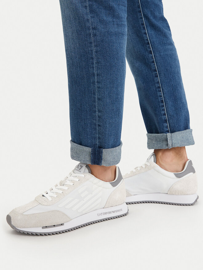 EA7 Emporio Armani Снікерcи EA7 Emporio Armani 7X000870 AF28085 M0433 Білий