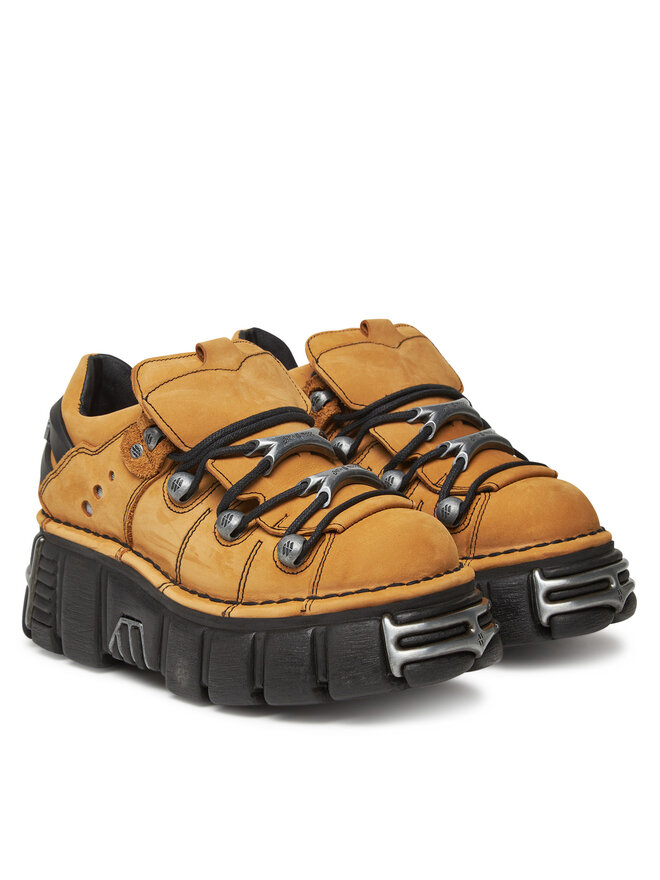 NEW ROCK Sneakersy NEW ROCK M-120N-C60 Żółty