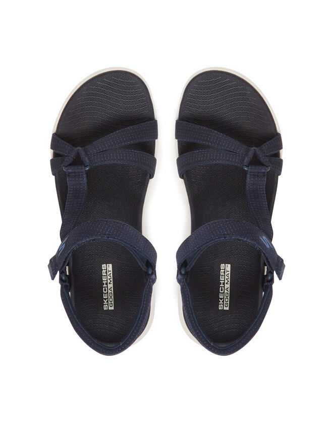 Skechers Sandały Skechers Go Walk Flex Sandal-Sublime 141451/NVY Granatowy