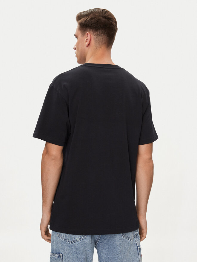 DC DC Marškinėliai 94 Champs Hss ADYZT05343 Juoda Regular Fit