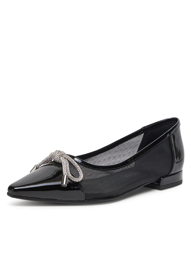 Eva Minge Baleriny Eva Minge ALYSSUM-LT2408-9 Czarny
