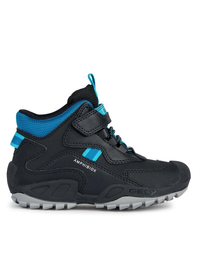 Bottes de neige Geox Jr New Savage B Abx J261WB 050BU C9269 M Noir chaussures