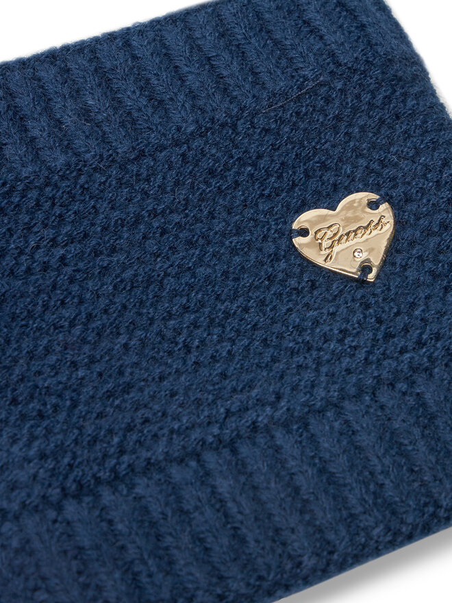 Guess Set căciulă și fular tip guler Guess A4BZ01 Z2QP0 Albastru