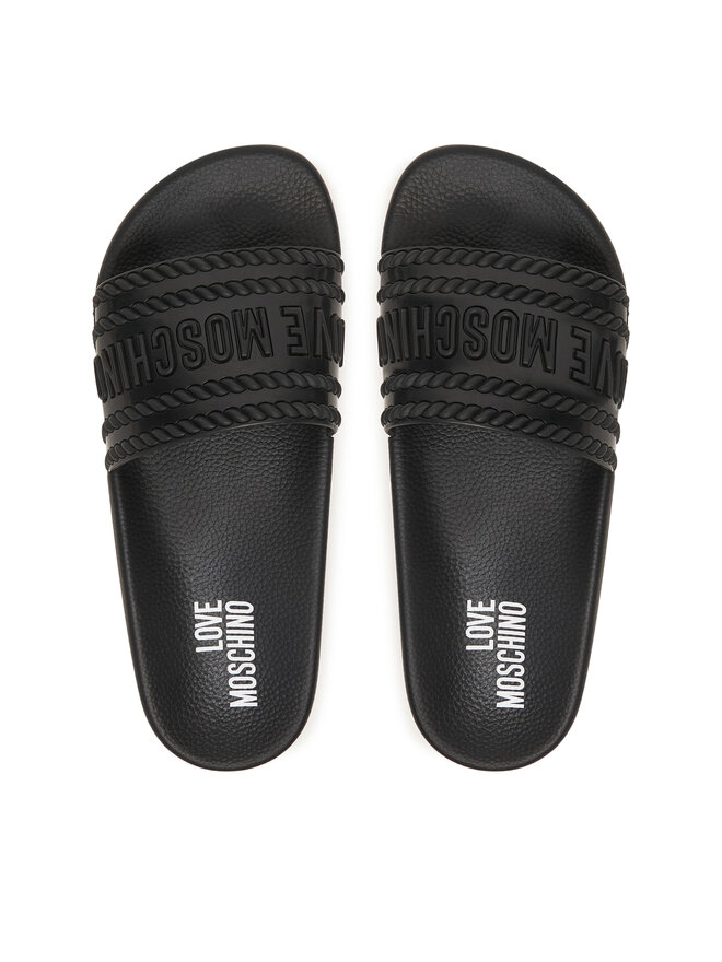 LOVE MOSCHINO Шльопанці LOVE MOSCHINO JA28342G0OI22000 Чорний