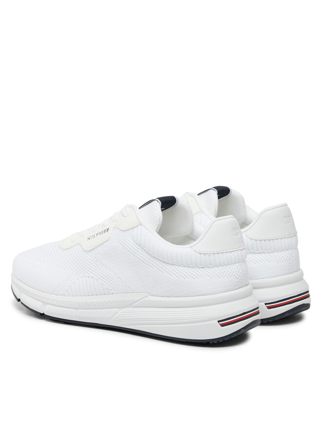 Tommy Hilfiger Sneakers Tommy Hilfiger Lightweight Rwb Knit FM0FM05423 Weiß