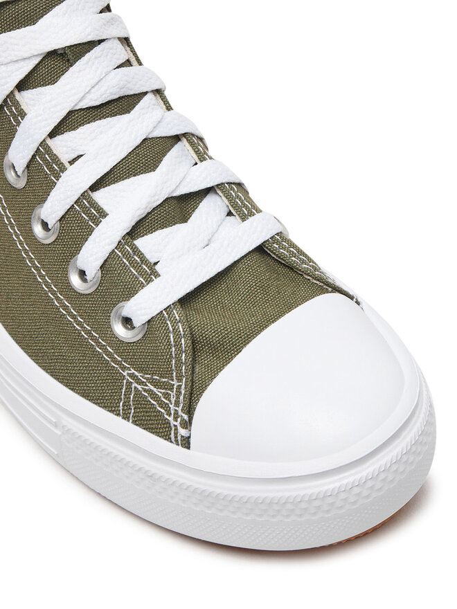 Sneakers aus Stoff Converse Chuck Taylor All Star Move Platform A08295C Grun eschuhe