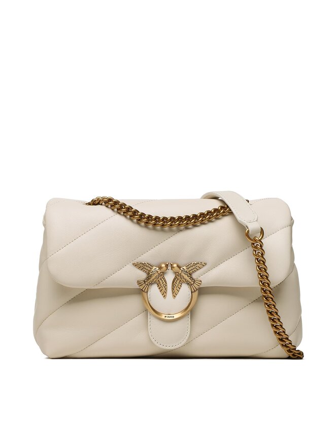 PINKO Kabelka PINKO Love Classic Puff Cl Pe 23 PLTT 100038 A0F2 Écru