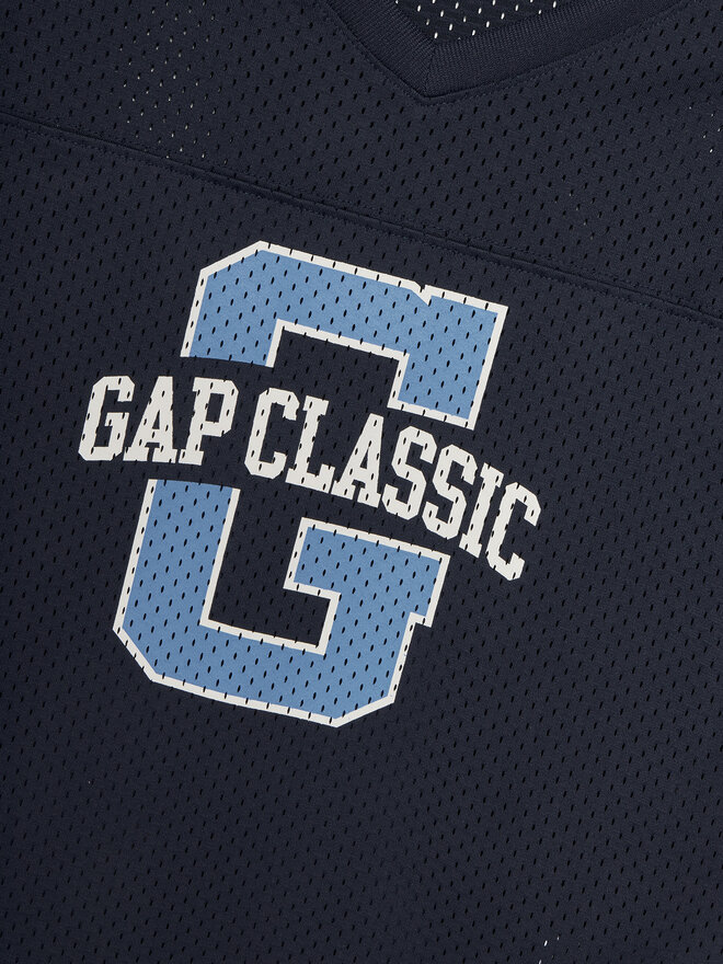Gap Gap Футболка 729404-02 Cиній Relaxed Fit