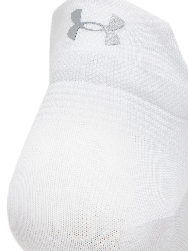 Under Armour 3er-Set niedrige Unisex-Socken Under Armour UA ArmourDry® Run 1386237 Weiß