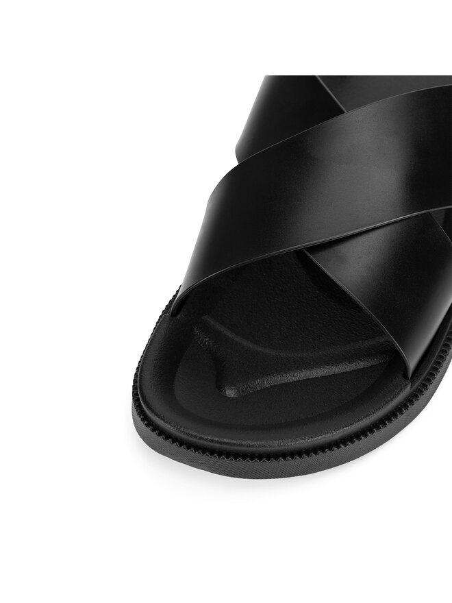 Lanetti Pantoletten Lanetti MYL-LANETTI-01 Schwarz