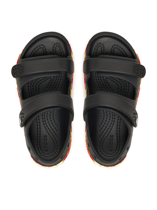 Crocs Сандали Crocs Crocband Cruiser Flames Sandal Kids 211268 Черен