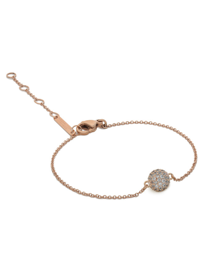 Daniel Wellington Pulsera Daniel Wellington Pavé DW00400626 Baño de oro rosa
