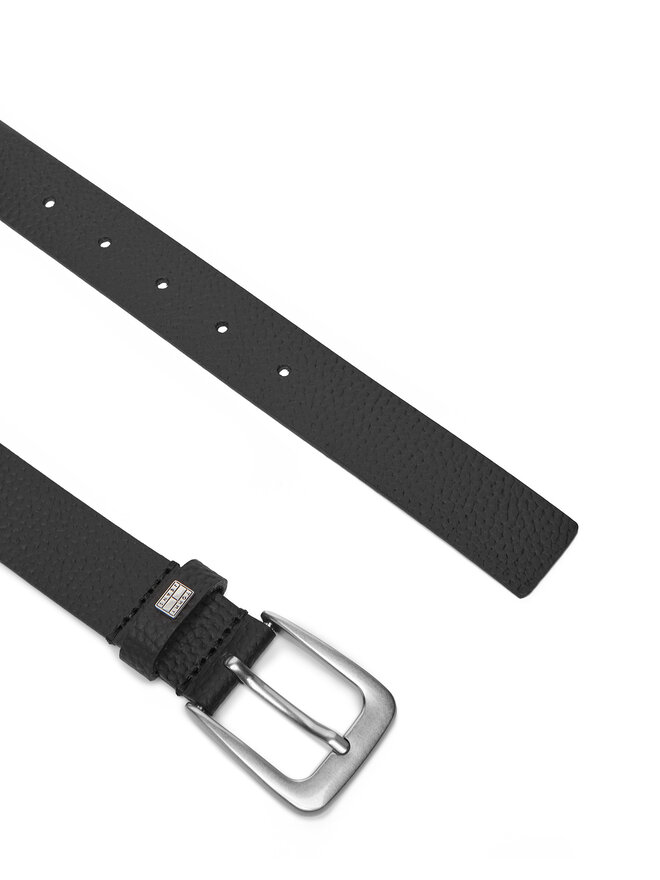 Tommy Jeans Ζώνη Γυναικεία Tommy Jeans Tjw Heritage Leather Belt 3.0 AW0AW17586 Μαύρο