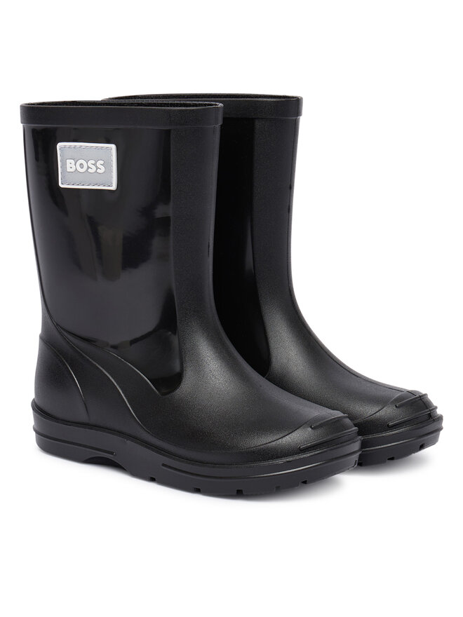 BOSS Guminiai batai BOSS J52581 M Juoda