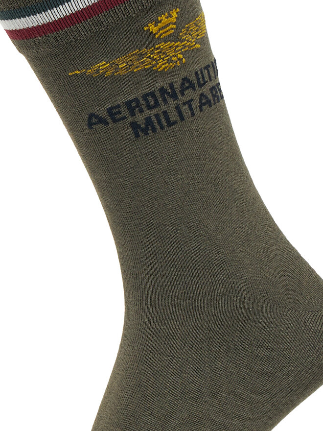 Aeronautica Militare Hohe Herrensocken Aeronautica Militare 252CZ0012UL00499 Grün