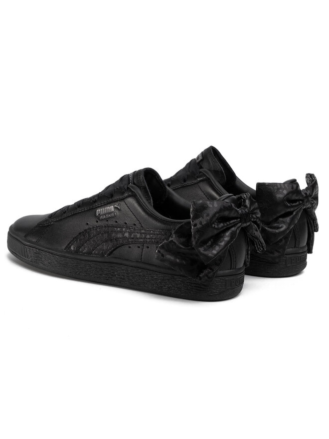 Puma Снікерcи Puma Basket Bow Animal Wn's 367828 02 Чорний