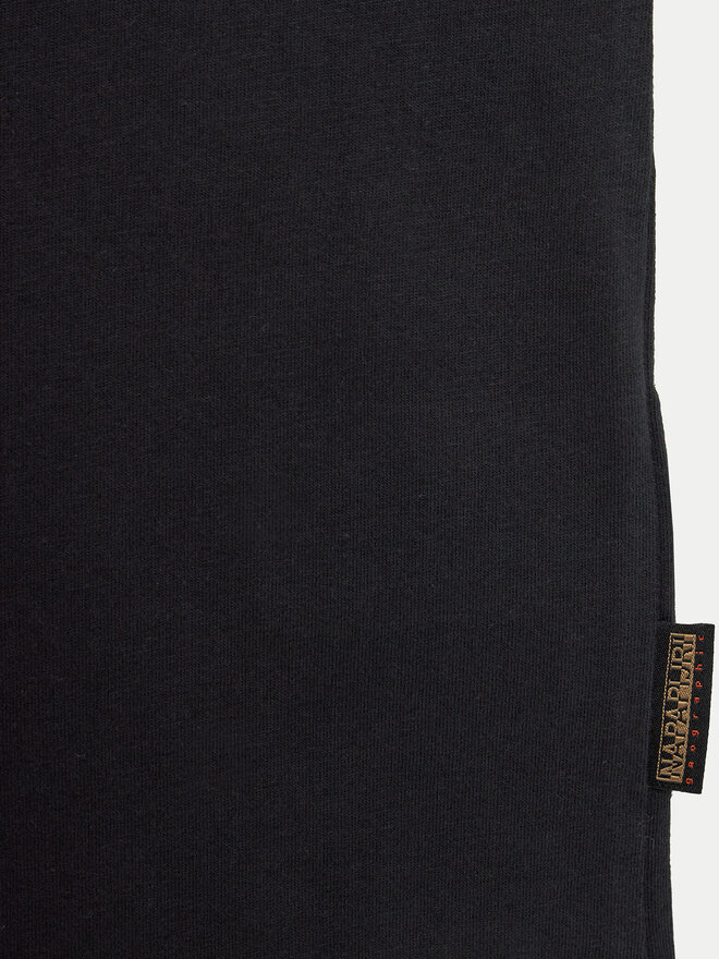 Napapijri Napapijri Marškinėliai S-Chamois NP0A4HYL M Juoda Regular Fit