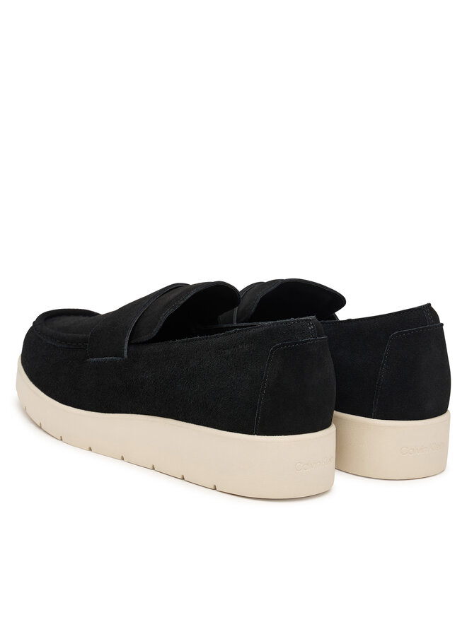 Calvin Klein Halbschuhe Calvin Klein Hybrid City Lug Band Loafer Su HM0HM02257 Schwarz