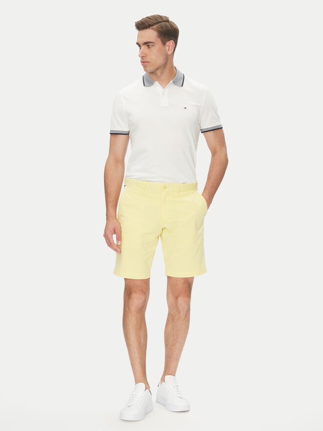 Tommy Hilfiger Tommy Hilfiger Poloshirt MW0MW33140 Weiß Regular Fit